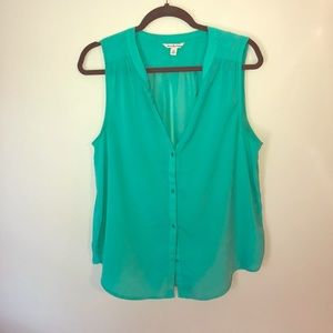 AEO Button-down tanktop